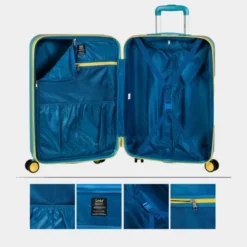 Juego Maletas Rígidas Lois Zión Color Capacidad Del Conjunto 140 L -Bolsa De Moda aguamarina sku 16428106 04040137 xxl