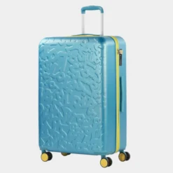 Maleta Grande Rígida Lois Modelo Zion Con Capacidad De 86 L Color -Bolsa De Moda aguamarina sku 16428122 17470469 xxl