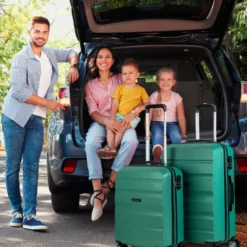 Maletas Mediana Elba Rigida Con Capacidad De L -Bolsa De Moda aguamarina sku 16619284 06350917 xxl