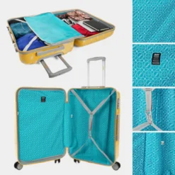 Maleta De Cabina Skpat Topos Rígida De Policarbonato Color Con Capacidad De 33 L 27 Maleta De Cabina Skpat Topos Rígida De Policarbonato Color Con Capacidad De 33 L -Bolsa De Moda amarillo sku 16438027 44550418 xxl