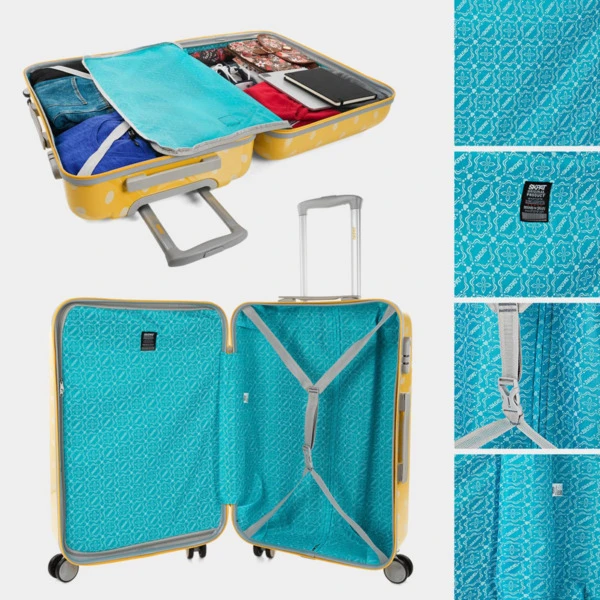 Maleta De Cabina Skpat Topos Rígida De Policarbonato Color Con Capacidad De 33 L 13 Maleta De Cabina Skpat Topos Rígida De Policarbonato Color Con Capacidad De 33 L - Imagen 13