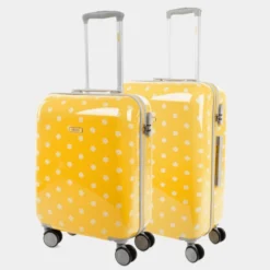 Juego De Maletas (Cabina Y Mediana) Rígidas Con Capacidad De 100 L 15 Juego De Maletas (Cabina Y Mediana) Rígidas Con Capacidad De 100 L -Bolsa De Moda amarillo sku 16493948 55520215 xxl
