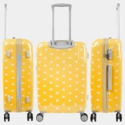 Juego De Maletas (Cabina Y Mediana) Rígidas Con Capacidad De 100 L 17 Juego De Maletas (Cabina Y Mediana) Rígidas Con Capacidad De 100 L -Bolsa De Moda amarillo sku 16493948 55540827 xxl