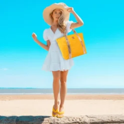 Playera 26 Playera -Bolsa De Moda amarillo sku 16663421 16160889 xxl