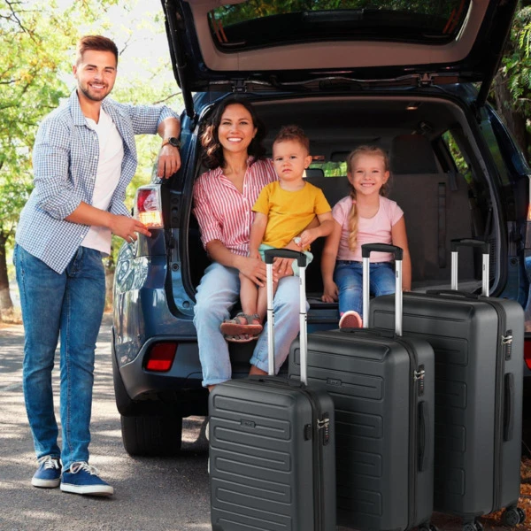 Juego De Maletas (Cabina, Mediana Y Grande) Monaco Rígidas Con Capacidad De 95L, Con Tsa Y Usb 17 Juego De Maletas (Cabina, Mediana Y Grande) Monaco Rígidas Con Capacidad De 95L, Con Tsa Y Usb - Imagen 17