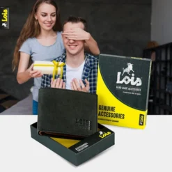 Cartera De Hombre Lois De La Colección Hewitt En Piel Genuina 12 Cartera De Hombre Lois De La Colección Hewitt En Piel Genuina -Bolsa De Moda antracita sku 16042010 05250701 xxl