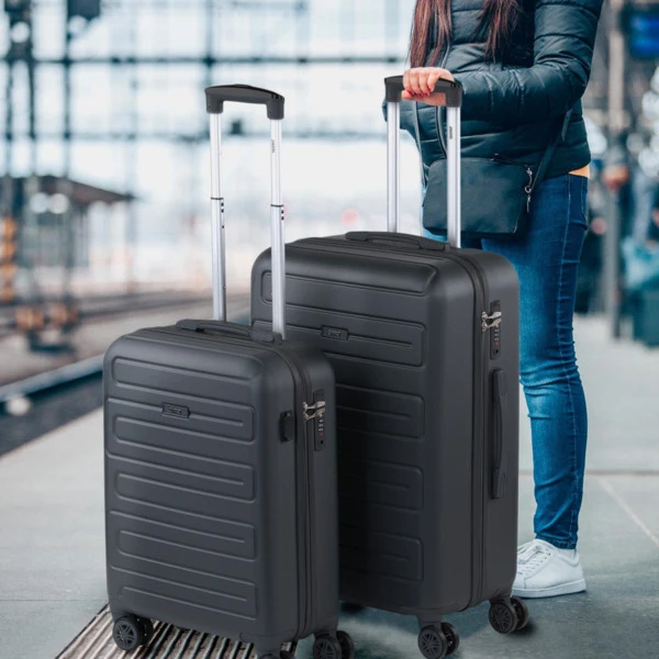 Juego De Maletas (Cabina Y Mediana) Monaco Con Capacidad De 67L Con Tsa Y Usb 17 Juego De Maletas (Cabina Y Mediana) Monaco Con Capacidad De 67L Con Tsa Y Usb - Imagen 17