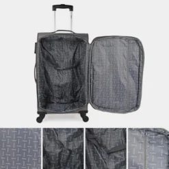 Maleta 60Cm Itaca Tamesis -Bolsa De Moda antracita sku 16150006 22410876 xxl