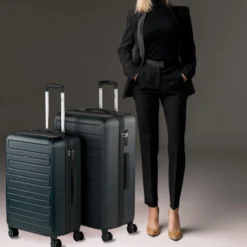 Juego De Maletas (Mediana Y Grande) Monaco En Abs Extensibles Con Capacidad De 162 L Con Tsa -Bolsa De Moda antracita sku 16161729 30270871 xxl