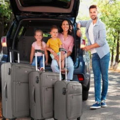 Juego De Maletas 50/60/70Cm Itaca Tamesis -Bolsa De Moda antracita sku 16251390 59230922 xxl