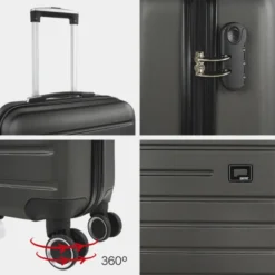 Maleta Cabina Skpat Nantes -Bolsa De Moda antracita sku 16663388 07170760 xxl