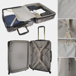 Dkny-905 Maleta 60Cm On Repeat -Bolsa De Moda aubergine pink gold sku 16663540 37180170 xxl