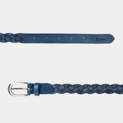 Cinturón De Mujer Lois En Piel Trenzada -Bolsa De Moda azul 110 sku 16042605 05130096 xxl