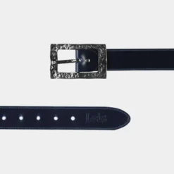 Cinturon Piel Genuina 40 Mm Lois Cinturones -Bolsa De Moda azul 110 sku 16042643 20570494 xxl