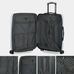 Maletas Mediana Lisboa Rigida Con Capacidad De 65 L -Bolsa De Moda azul celeste sku 16161757 36350542 xxl