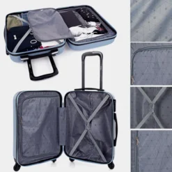 Maleta 60Cm Itaca Tiber -Bolsa De Moda azul claro sku 16438045 38490598 xxl