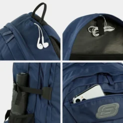 Mochila De Mujer/Hombre Skechers Whitney En Poliéster -Bolsa De Moda azul mallard sku 16042762 59030632 xxl