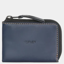Monedero De Hombre Jaslen Lyon En Piel -Bolsa De Moda azul marino camel sku 16042234 27130487 xxl