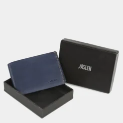 Cartera De Hombre Jaslen Lyon En Piel -Bolsa De Moda azul marino camel sku 16042237 28550448 xxl