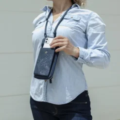 Mini Bolso Para Móvil Bandolera Lois Para Mujer Redwood -Bolsa De Moda azul marino sku 16042258 47510676 xxl