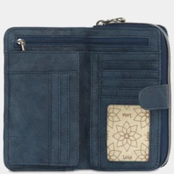 Cartera De Mujer Lois Redwood Color Bordada -Bolsa De Moda azul marino sku 16321712 18470793 xxl