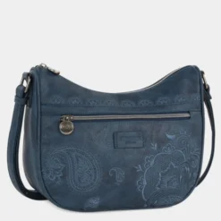 Bolso Bandolera Para Mujer Tipo Góndola Lois Redwood Color -Bolsa De Moda azul marino sku 16437978 15490960 xxl