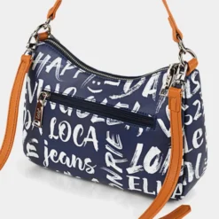 Bolso Bandolera Lois Words -Bolsa De Moda azul marino sku 16654534 30520578 xxl