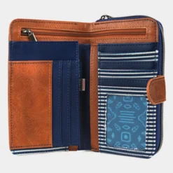 Cartera De Mujer Skpat Genova En Lona-Poliéster-Polipiel -Bolsa De Moda azul marino sku 16654583 48480366 xxl