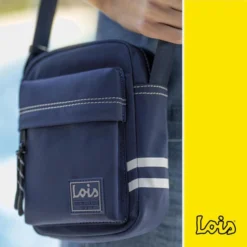 Bandolera De Mujer/Hombre Lois Howson En Poliéster -Bolsa De Moda azul marino sku 16663394 20280314 xxl