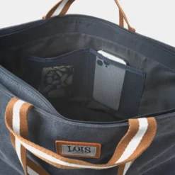 Playera De Mujer/Hombre Lois Dynamic En Lona -Bolsa De Moda azul marino sku 16663427 44500968 xxl