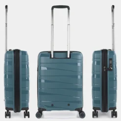 Maletas De Cabina Stuttgart Rigida/Blanda Con Capacidad De 33 L 27 Maletas De Cabina Stuttgart Rigida/Blanda Con Capacidad De 33 L -Bolsa De Moda azul metalico sku 16161601 05100905 xxl