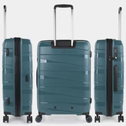 Maletas Mediana Stuttgart Rigida/Blanda Con Capacidad De 58 L -Bolsa De Moda azul metalico sku 16340026 02240102 xxl