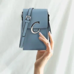 Mini Bolso Bandolera Cimarron Albany -Bolsa De Moda azul tejano sku 16437992 15510831 xxl