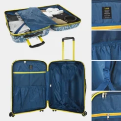 Lois Maletas Mediana Kenner Rigida Con Capacidad De 63 L -Bolsa De Moda azul vaquero gris sku 16654428 19570850 xxl