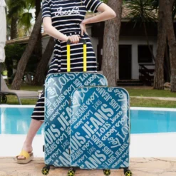 Lois Maletas Mediana Kenner Rigida Con Capacidad De 88 L -Bolsa De Moda azul vaquero gris sku 16654431 21440716 xxl