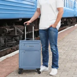 Maleta Cabina Itaca Tamesis -Bolsa De Moda azul vaquero sku 16251394 21010397 xxl