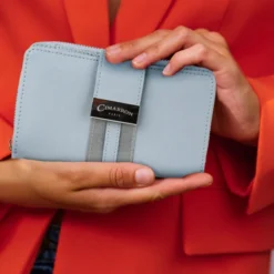 Cartera De Mujer Cimarron Jenison En Polipiel -Bolsa De Moda azul vaquero sku 16654627 19550645 xxl