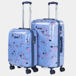 Juego De Maletas Infantiles Cabina Y Mediana Skpat Smile Color Capacidad 98,5 L