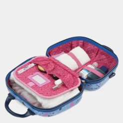 Neceser De Viaje Para Niña Skpat Smile Con Espejo -Bolsa De Moda azul sku 16041756 22590982 xxl