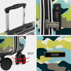 Juego De Maletas 50/60Cm Skpat Camo -Bolsa De Moda azul sku 16041814 17520288 xxl