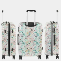 Juego De Maletas (Cabina Y Mediana) Lucca Rígidas Con Capacidad De 98,5 L 8 Juego De Maletas (Cabina Y Mediana) Lucca Rígidas Con Capacidad De 98,5 L -Bolsa De Moda azul sku 16041817 14550221 xxl