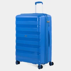 Maleta De Viaje Grande Trolley Roma Rígida De Polipropileno Con Capacidad 124