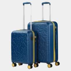 Juego De Maletas (Cabina Y Mediana) Lois Rígidas Con Capacidad De 90 L Color