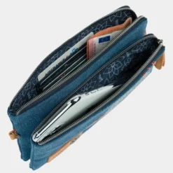 Cartera De Mujer Lois Pasadena En Poliéster-Lona-Polipiel -Bolsa De Moda azul sku 16042335 12340014 xxl