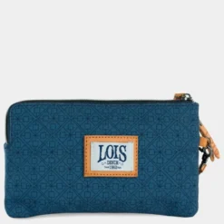 Cartera De Mujer Lois Pasadena En Poliéster-Lona-Polipiel -Bolsa De Moda azul sku 16042335 12350948 xxl