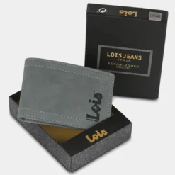 Cartera De Hombre Lois Debauch Color En Piel Con Rfid -Bolsa De Moda azul sku 16062206 36190736 xxl