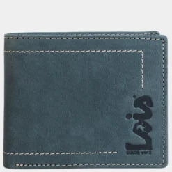 Cartera De Hombre Lois Debauch En Piel Con Rfid -Bolsa De Moda azul sku 16062207 37030140 xxl