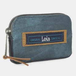 Monedero De Mujer Lois Venice En Poliéster-Lona-Polipiel