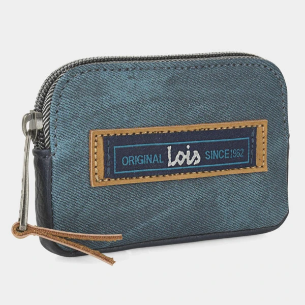 Monedero De Mujer Lois Venice En Poliéster-Lona-Polipiel 1 Monedero De Mujer Lois Venice En Poliéster-Lona-Polipiel