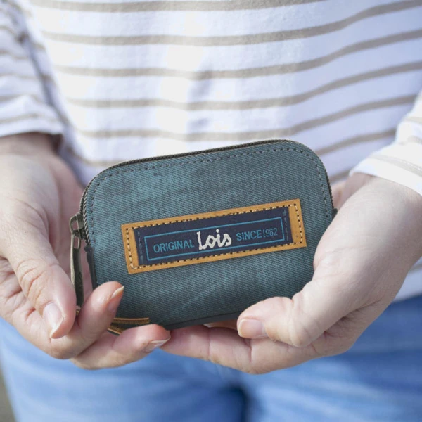 Monedero De Mujer Lois Venice En Poliéster-Lona-Polipiel 2 Monedero De Mujer Lois Venice En Poliéster-Lona-Polipiel - Imagen 2